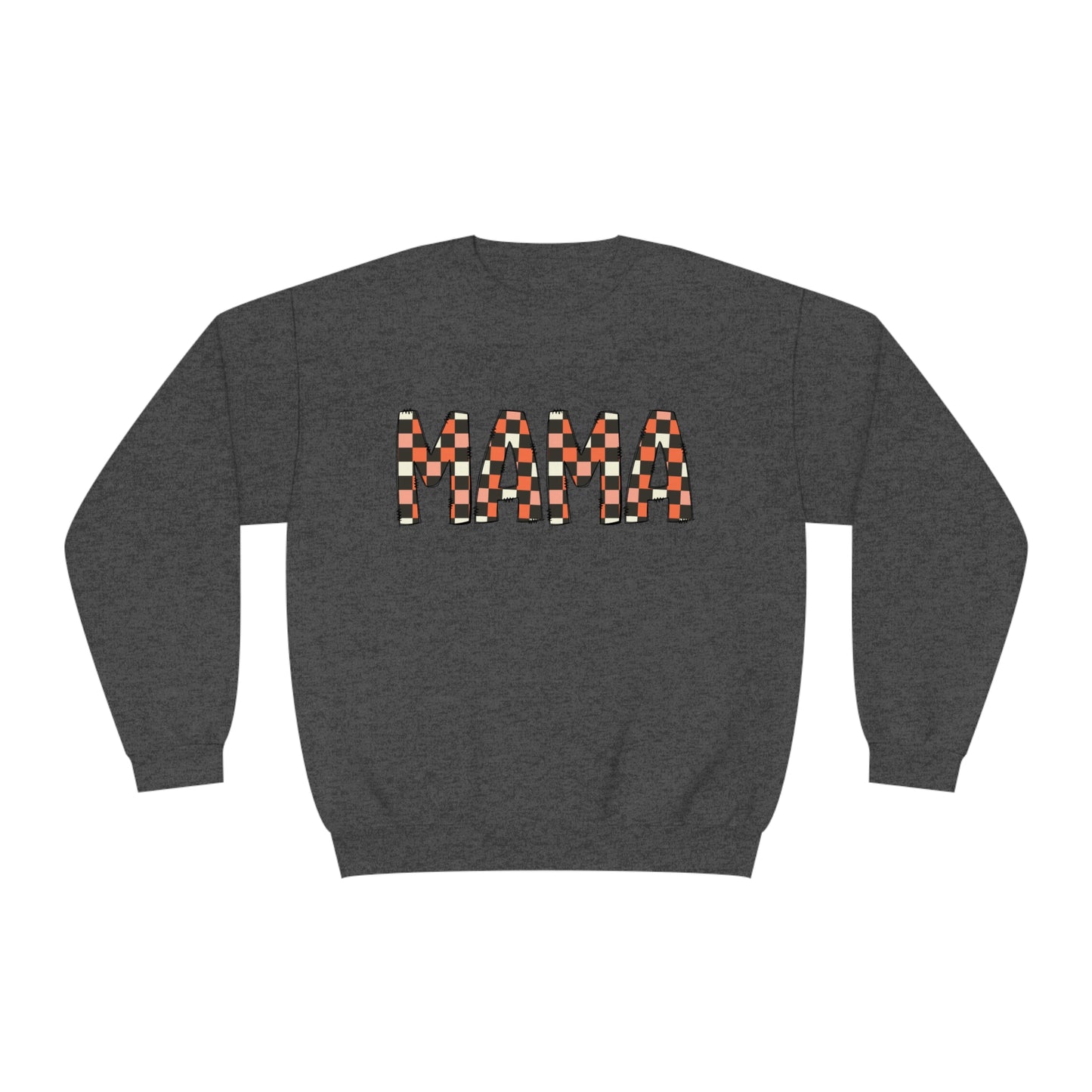 Mama Sweatshirt - Fall Checkers