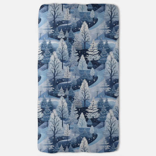 Winter Wonderland | Premium Jersey Knit Fitted Crib Sheet