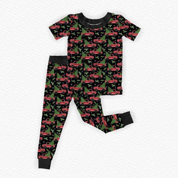 Ridin' Sprucy 2-Piece Pajama Set